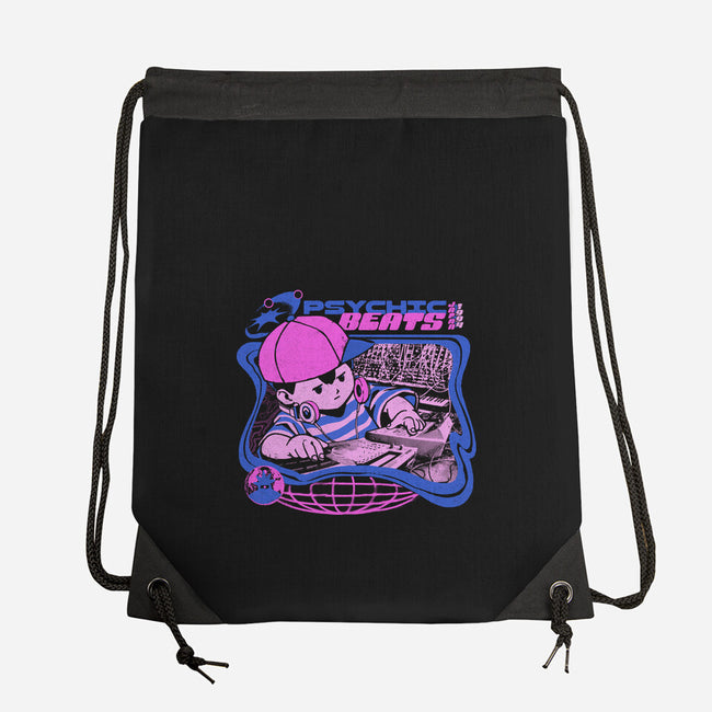 Psychic Beats-None-Drawstring-Bag-ilustrata