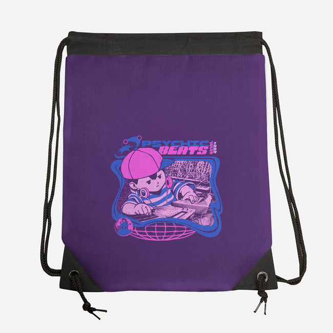 Psychic Beats-None-Drawstring-Bag-ilustrata