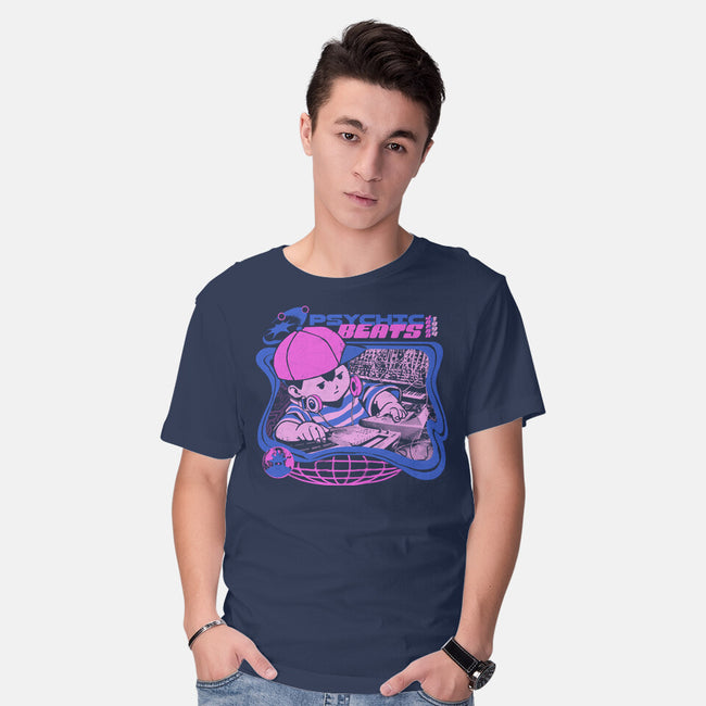 Psychic Beats-Mens-Basic-Tee-ilustrata