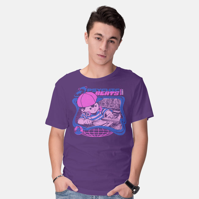 Psychic Beats-Mens-Basic-Tee-ilustrata