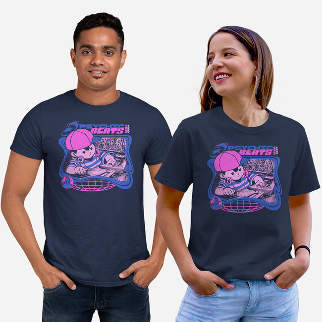 Psychic Beats-Unisex-Basic-Tee-ilustrata