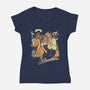 Wild And Breathless-Womens-V-Neck-Tee-Henrique Torres