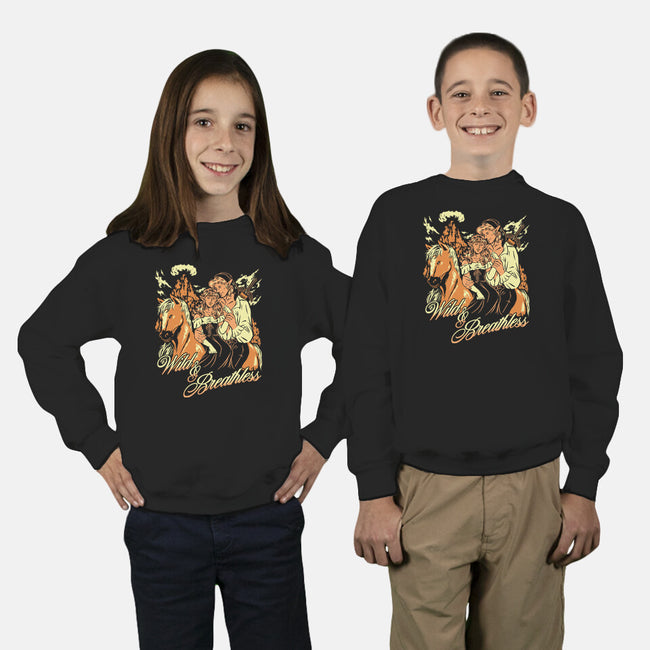 Wild And Breathless-Youth-Crew Neck-Sweatshirt-Henrique Torres