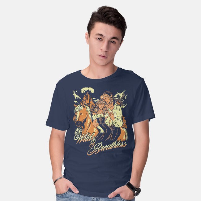 Wild And Breathless-Mens-Basic-Tee-Henrique Torres