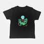 Mysterio Over The Spider-Baby-Basic-Tee-zascanauta