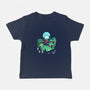 Mysterio Over The Spider-Baby-Basic-Tee-zascanauta