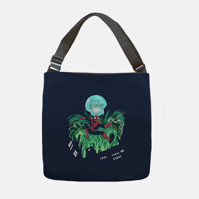 Mysterio Over The Spider-None-Adjustable Tote-Bag-zascanauta
