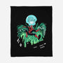 Mysterio Over The Spider-None-Fleece-Blanket-zascanauta