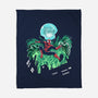 Mysterio Over The Spider-None-Fleece-Blanket-zascanauta