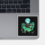 Mysterio Over The Spider-None-Glossy-Sticker-zascanauta