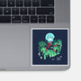Mysterio Over The Spider-None-Glossy-Sticker-zascanauta