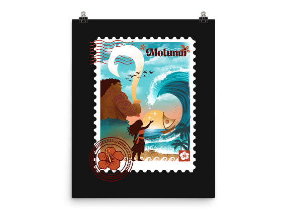 Motunui Stamp
