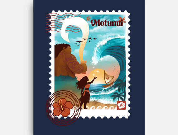 Motunui Stamp