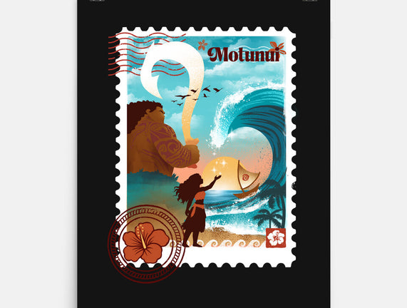 Motunui Stamp