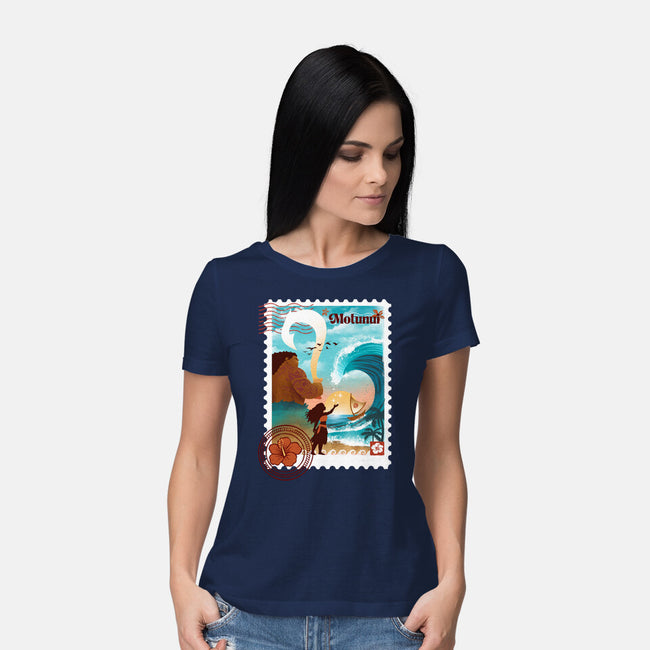 Motunui Stamp-Womens-Basic-Tee-dandingeroz