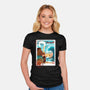Motunui Stamp-Womens-Fitted-Tee-dandingeroz