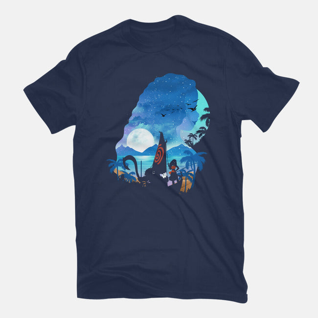 The Daughter Of The Sea-Unisex-Basic-Tee-dandingeroz