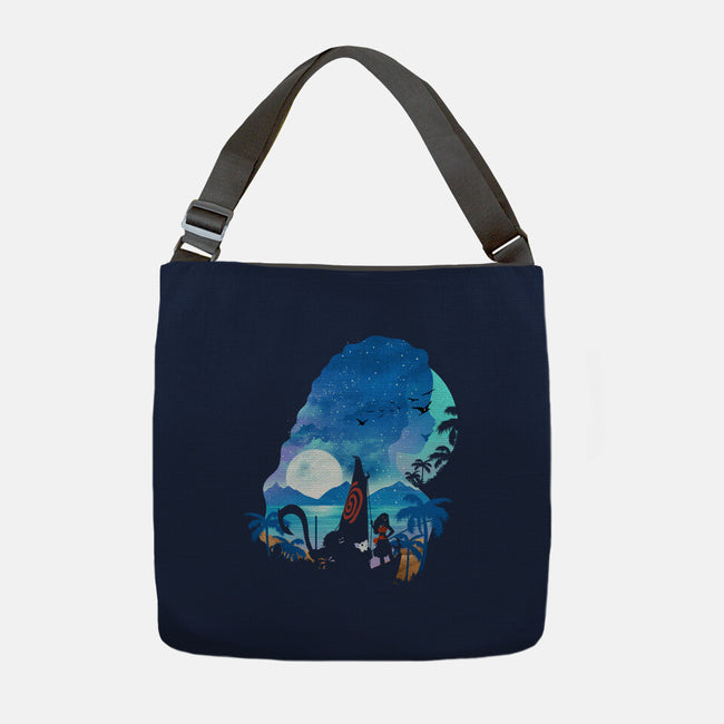 The Daughter Of The Sea-None-Adjustable Tote-Bag-dandingeroz
