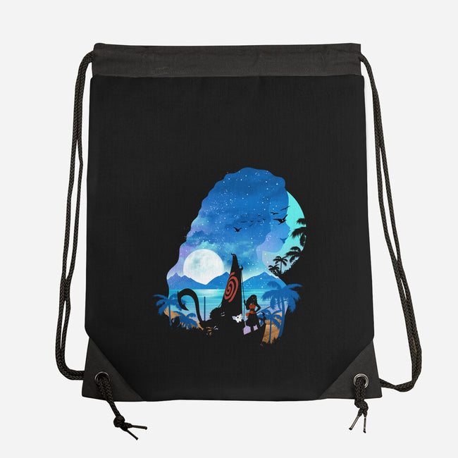 The Daughter Of The Sea-None-Drawstring-Bag-dandingeroz