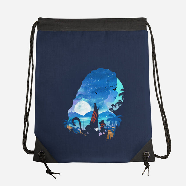 The Daughter Of The Sea-None-Drawstring-Bag-dandingeroz