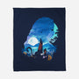 The Daughter Of The Sea-None-Fleece-Blanket-dandingeroz