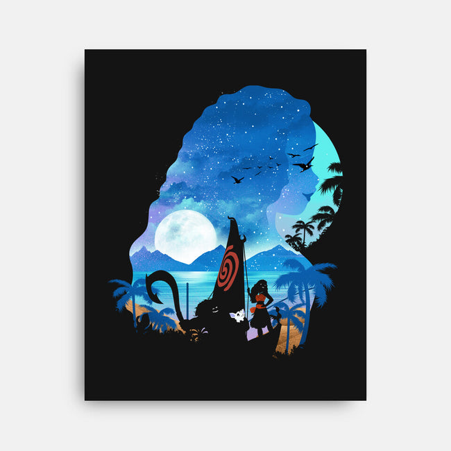 The Daughter Of The Sea-None-Stretched-Canvas-dandingeroz