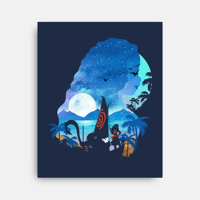 The Daughter Of The Sea-None-Stretched-Canvas-dandingeroz