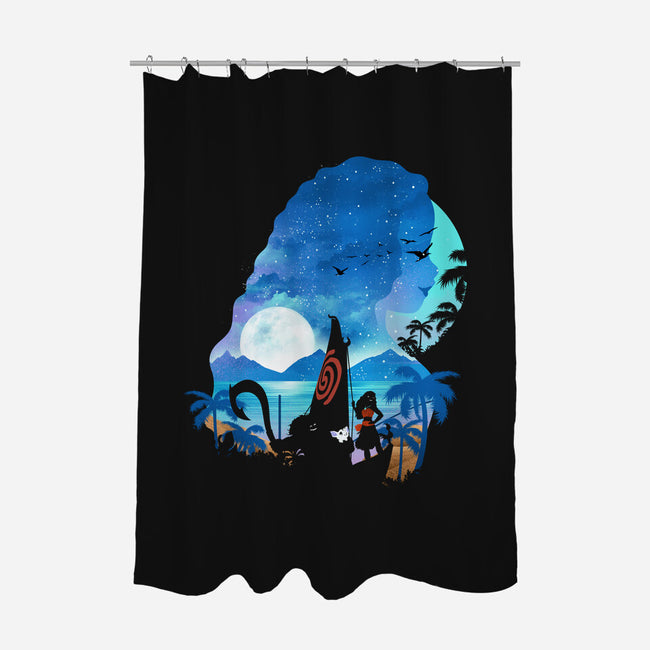 The Daughter Of The Sea-None-Polyester-Shower Curtain-dandingeroz