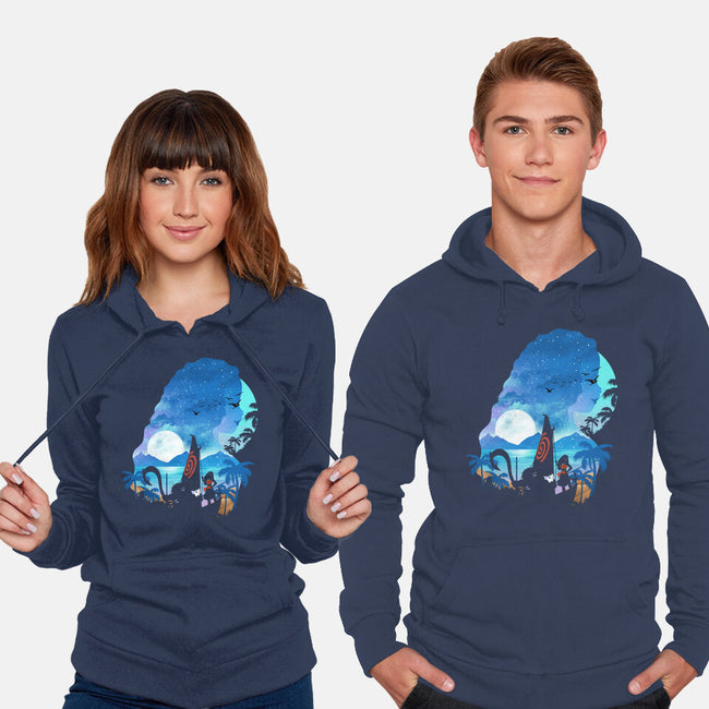 The Daughter Of The Sea-Unisex-Pullover-Sweatshirt-dandingeroz