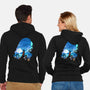 The Daughter Of The Sea-Unisex-Zip-Up-Sweatshirt-dandingeroz