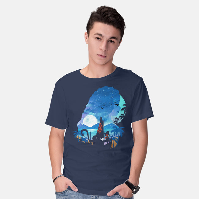 The Daughter Of The Sea-Mens-Basic-Tee-dandingeroz