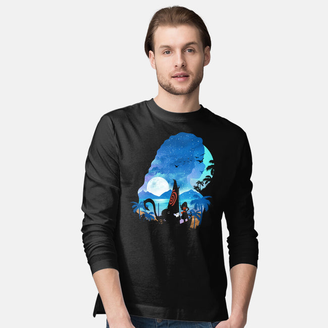 The Daughter Of The Sea-Mens-Long Sleeved-Tee-dandingeroz