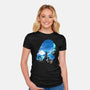 The Daughter Of The Sea-Womens-Fitted-Tee-dandingeroz