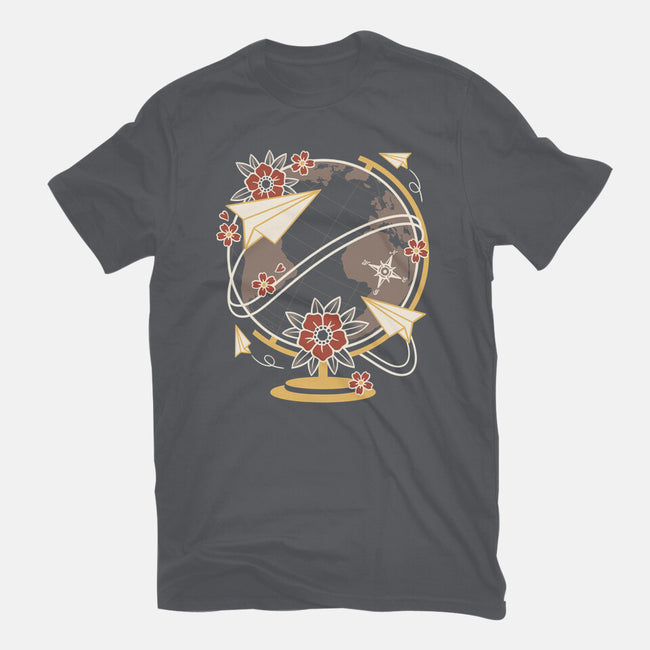 Origami Airplane-Mens-Basic-Tee-NemiMakeit