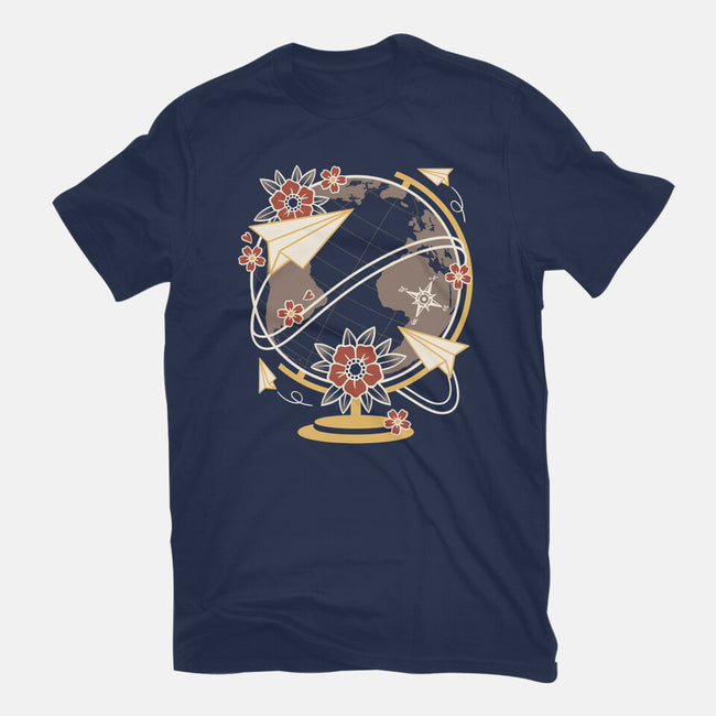 Origami Airplane-Mens-Basic-Tee-NemiMakeit