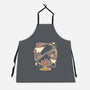 Origami Airplane-Unisex-Kitchen-Apron-NemiMakeit