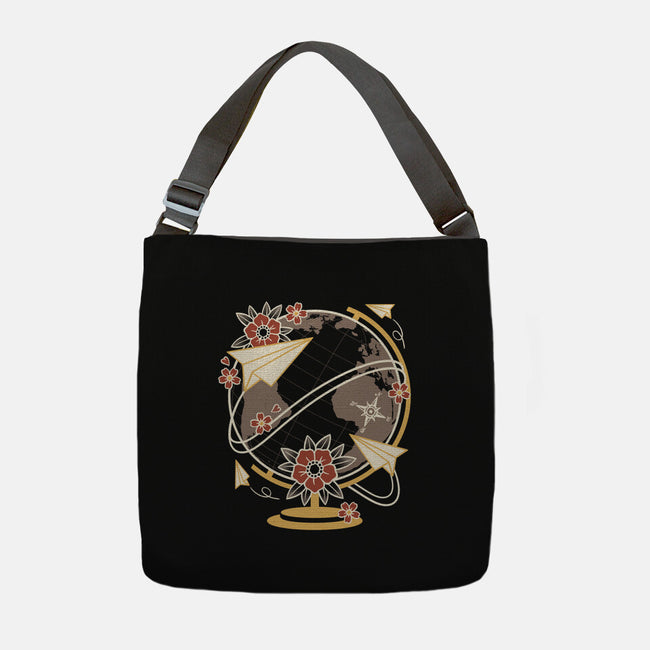 Origami Airplane-None-Adjustable Tote-Bag-NemiMakeit