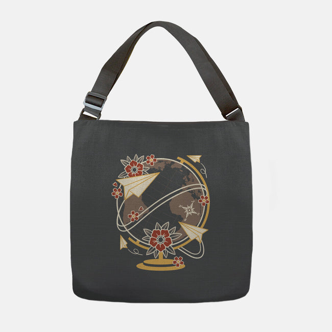 Origami Airplane-None-Adjustable Tote-Bag-NemiMakeit