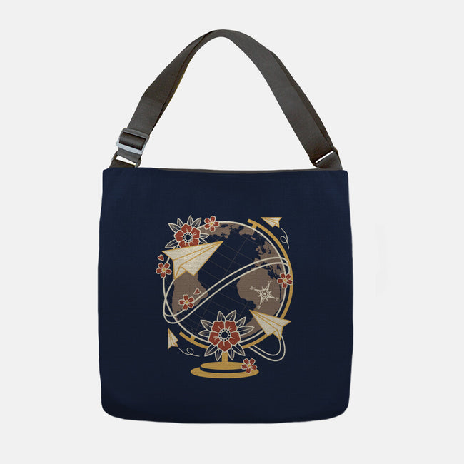 Origami Airplane-None-Adjustable Tote-Bag-NemiMakeit