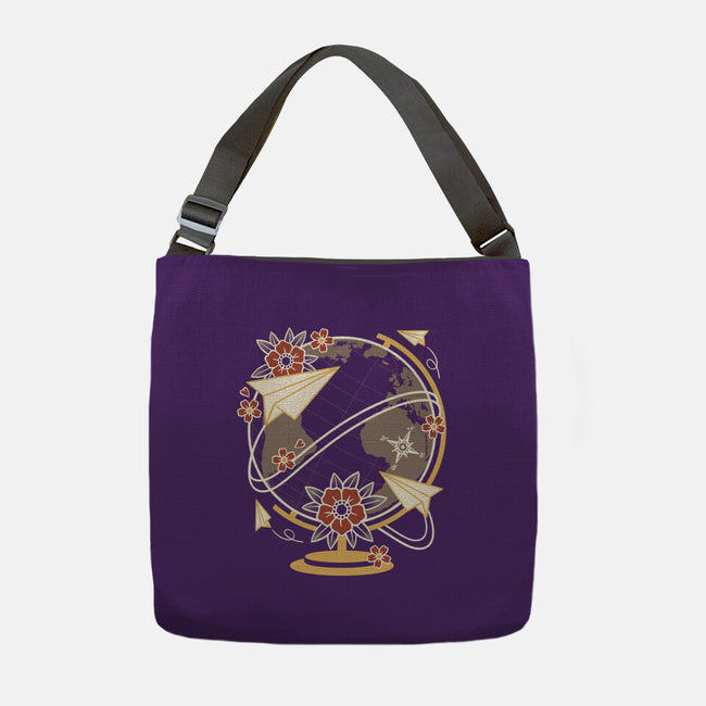 Origami Airplane-None-Adjustable Tote-Bag-NemiMakeit