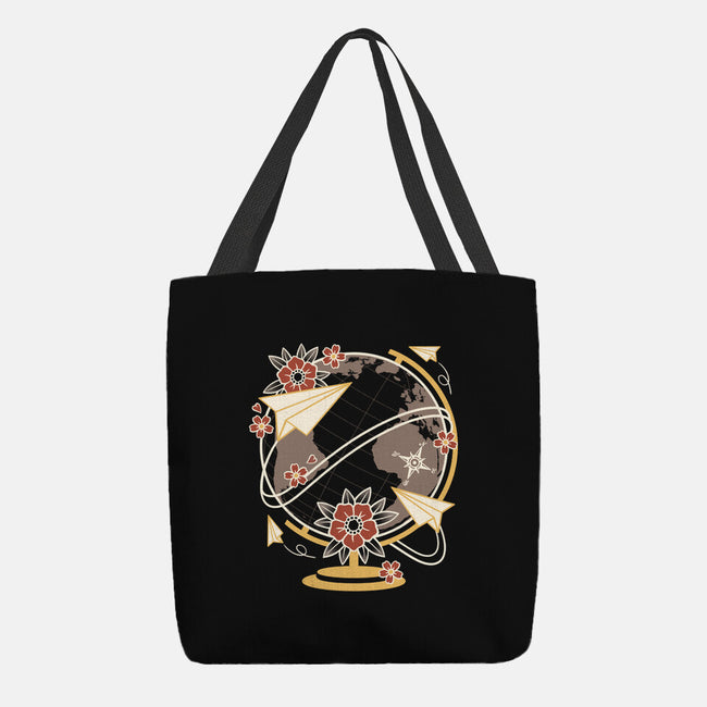 Origami Airplane-None-Basic Tote-Bag-NemiMakeit
