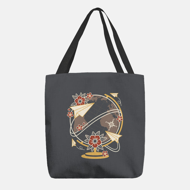 Origami Airplane-None-Basic Tote-Bag-NemiMakeit