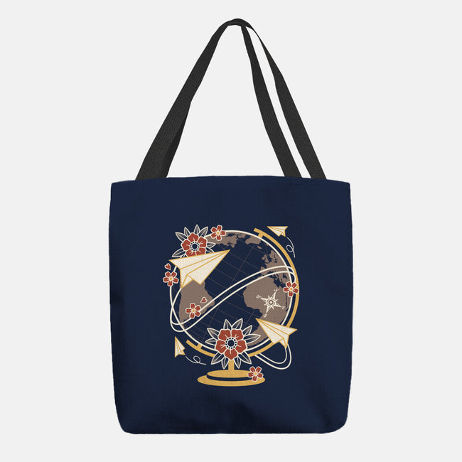 Origami Airplane-None-Basic Tote-Bag-NemiMakeit