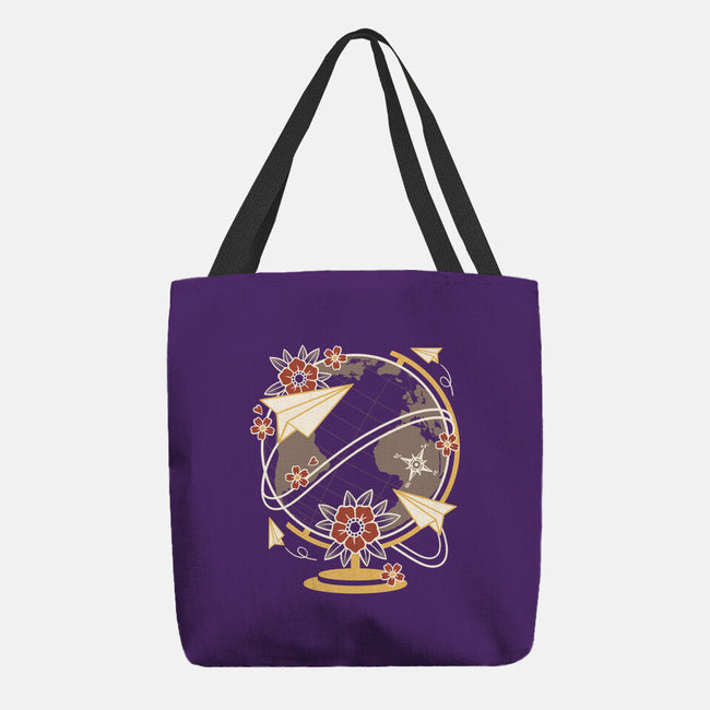 Origami Airplane-None-Basic Tote-Bag-NemiMakeit