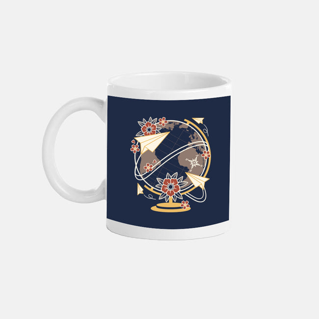 Origami Airplane-None-Mug-Drinkware-NemiMakeit