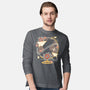 Origami Airplane-Mens-Long Sleeved-Tee-NemiMakeit