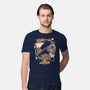 Origami Airplane-Mens-Premium-Tee-NemiMakeit