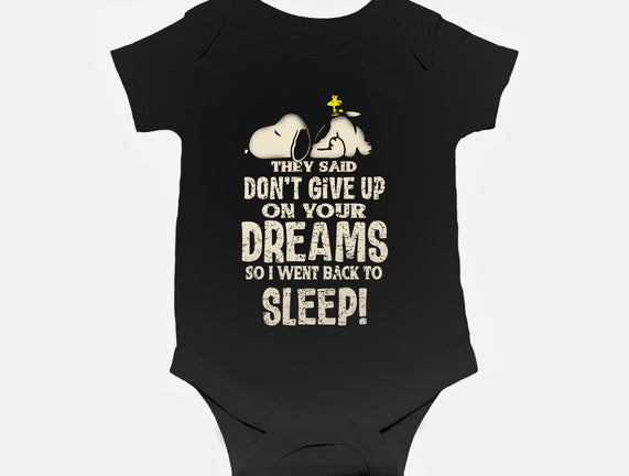 Don't Give Up On Your Dreams