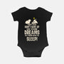 Don't Give Up On Your Dreams-Baby-Basic-Onesie-turborat14