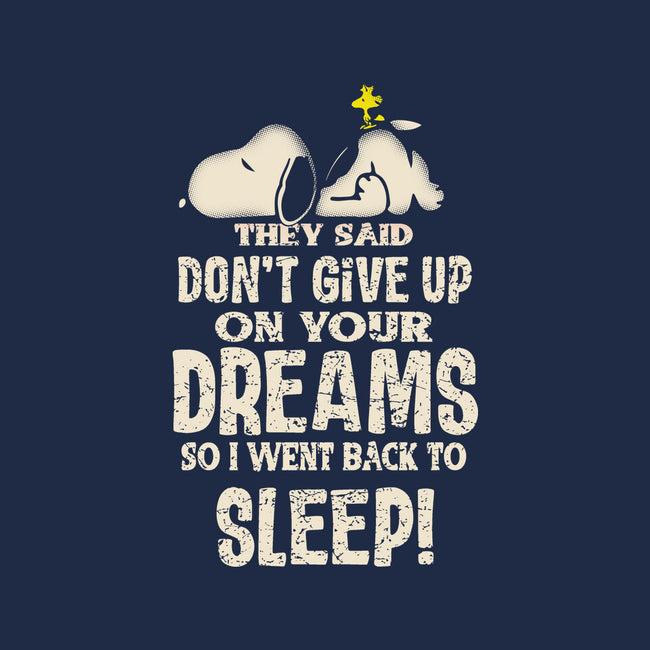 Don't Give Up On Your Dreams-None-Basic Tote-Bag-turborat14